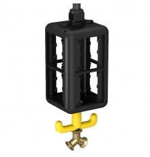 Корпус блока питания VH-8 (пустой) 140x140x252 мм (черный) (VH-8L LG)  6109825  OBO Bettermann