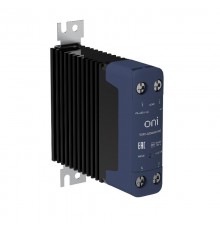 Реле твердотельное SSR1 40А 4-32В DC 24-480В AC с рад.  SSR1-40DA480-RAD  ONI