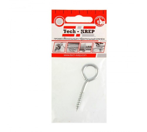 Шуруп-кольцо 6,0х40 (1шт) - пакет  103896  Tech-KREP