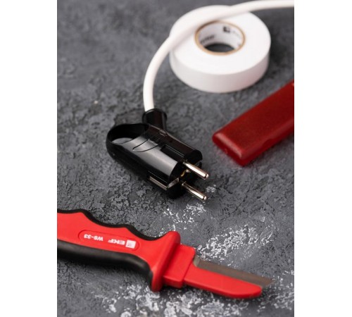 Вилка с кольцом с/з черн. 16А 250В EKF PROxima  AVK16-30  EKF