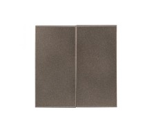 Валенсия лицевая панель выключателя 2-кл. 10А графит EKF PROxima   ESV10-L-023-60   EKF