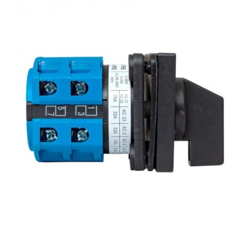 Переключатель кулачковый ПК-1-42 25А 2P "1-0-2" IP65  pk-1-42-25-65  EKF