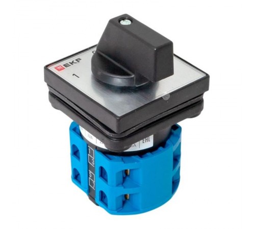 Переключатель кулачковый ПК-1-42 25А 2P "1-0-2" IP65  pk-1-42-25-65  EKF