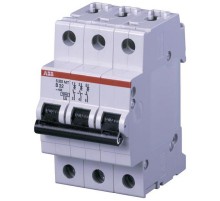 Выключатель автоматический трехполюсный S203MT 10А K 10кА (S203MT-K10)  2CDS273006R0427  ABB