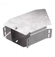 Угол горизонтальный 45 градусов с крышкой Стандарт 150х80  PR16.0427  Промрукав