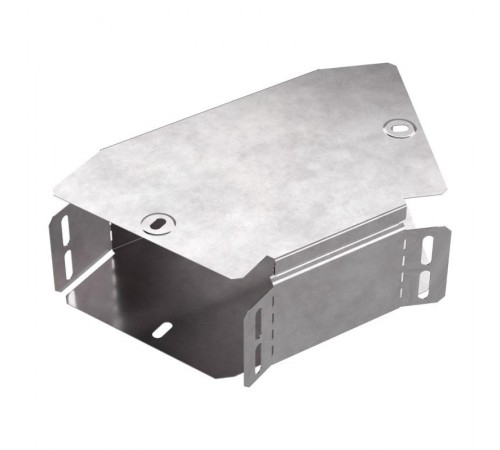 Угол горизонтальный 45 градусов с крышкой Стандарт 150х80  PR16.0427  Промрукав