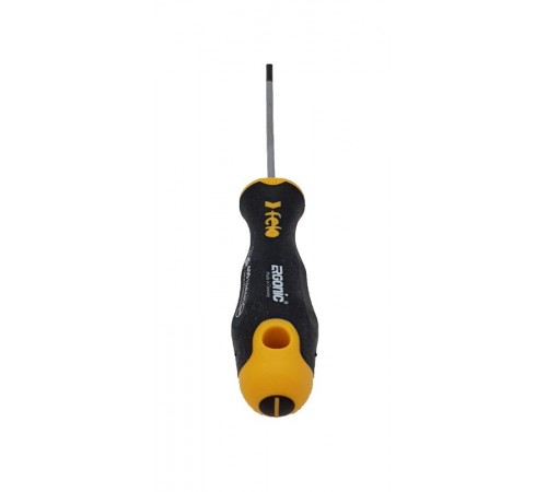 Отвертка Ergonic плоская шлицевая 2,5X0,4X75  40002210  Felo