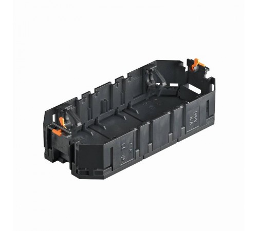 Универсальная монтажная коробка UT3 для установки в лючок без накладки (полиамид,черный) (UT3)  7408721  OBO Bettermann