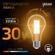 Лампа светодиодная Filament А70 30W 3000lm 2700К Е27 LED 1/10/40  102902130  Gauss