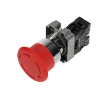 Кнопка XB2-BS поворотная красная грибок NC  36-5544  REXANT