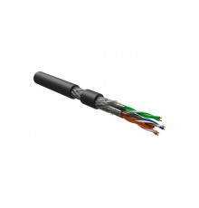 ISFTP4-C6-P23/7-SHF1-BK (500 м) Кабель для сетей Industrial Ethernet, категория 6, 4x2x23 AWG, S/FTP, SHF1 444078  Hyperline