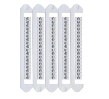 Маркировка для клемм, ширина 5 мм, символ "заземление" в круге, горизонтальная ориентация  NUTB-5-PEARTHH  DKC