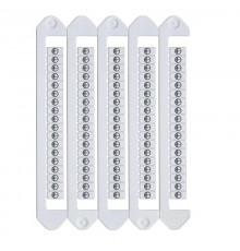 Маркировка для клемм, ширина 5 мм, символ "заземление" в круге, горизонтальная ориентация  NUTB-5-PEARTHH  DKC