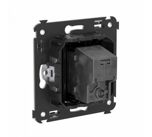 Розетка TV оконечная в стену, "Avanti", "Черный квадрат"  4402523  DKC