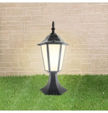 Светильник садово-парковый настенный 1004S черный (GL 1004S)  a035739  Elektrostandard