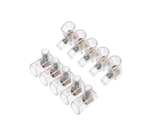 Концевой зажим винтовой изолированный КЗВИ 4 мм (5х1) (20 шт./уп.)  07-5702  REXANT