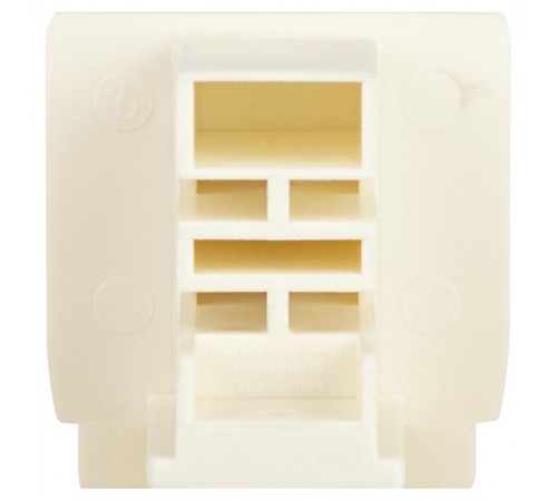 Коннектор для трехфазного шинопровода STR-30-W-CN-C типа C заглушка белый  Б0049714  ЭРА