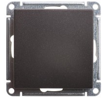 W59 Черный бархат Выключатель 1-клавишный 2-полюсный, 10А  VS210-152-6-86  SE