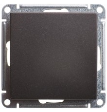 W59 Черный бархат Выключатель 1-клавишный 2-полюсный, 10А  VS210-152-6-86  SE