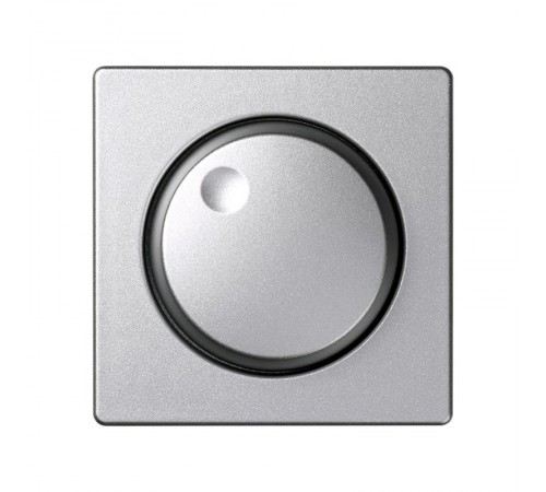 Simon 82 Накладка на проходной поворотно-нажимной светорегулятор, S82 Detail алюминий  82054-93  Simon