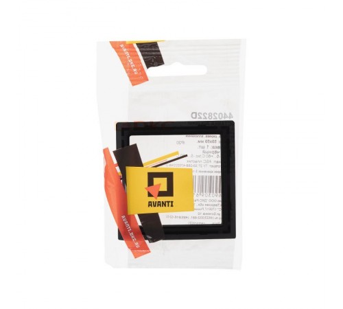 Декоративная вставка для рамок из натуральных материалов Avanti черная, 2 мод.  4402822D  DKC