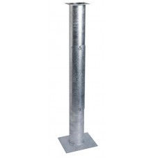 Опора CWF108B для установки шкафов, с крепежным фланцем, оцинкованная сталь, D=108мм, h=885 мм  2CMA177269R1000  ABB