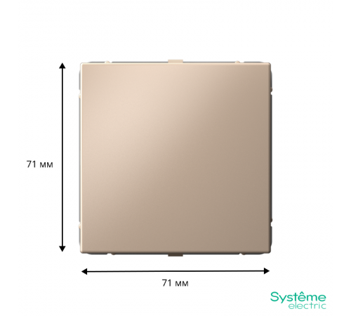 ArtGallery Песочный Заглушка без суппорта для многопостовых рамок  GAL001209  SE