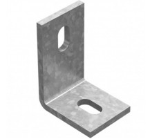 Кронштейн угловой монтажный 50х70, толщ. 5,0 мм, нерж. AISI 304  КУМ-50х70-5,0-Н304  OSTEC