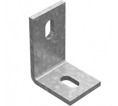 Кронштейн угловой монтажный 50х70, толщ. 5,0 мм, нерж. AISI 304  КУМ-50х70-5,0-Н304  OSTEC