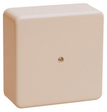 Коробка распределительная КМ для о/п 75х75х20мм слоновая кость  UKO10-075-075-020-K32-E  IEK