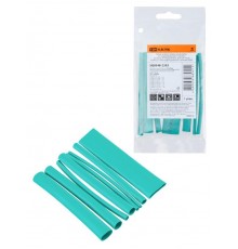 Набор трубок термоусаживаемых, клеевых "Моноцвет-диапазон, зеленый "  SQ0548-2303  TDM