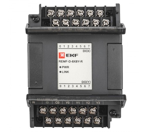 Модуль дискретного в/в REMF 8/8 PRO-Logic  REMF-D-8X8Y-R  EKF