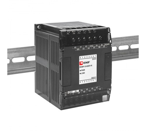 Модуль дискретного в/в REMF 8/8 PRO-Logic  REMF-D-8X8Y-R  EKF