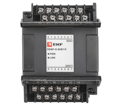 Модуль дискретного в/в REMF 8/8 PRO-Logic  REMF-D-8X8Y-R  EKF