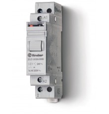 Модульное электромеханическое шаговое реле; 1NO 16А, 2 состояния; контакты AgSnO2; питание 48В DC; ширина 17.5мм  202190484000PAS  Finder