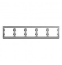 Glossa Алюминий Рамка 5-ая, горизонтальная  GSL000305  SE