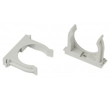 Крепеж клипса для труб  CLIP-50-G-MP d 50мм серый для монтажного пистолета (прямой монтаж) 25шт CLIP-50-G-MP  Б0062028  ЭРА