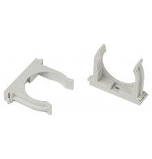 Крепеж клипса для труб  CLIP-50-G-MP d 50мм серый для монтажного пистолета (прямой монтаж) 25шт CLIP-50-G-MP  Б0062028  ЭРА