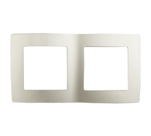 Рамка на 2 поста 12-5002-15  ,  перламутр  Б0019373  ЭРА