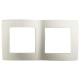 Рамка на 2 поста 12-5002-15  ,  перламутр  Б0019373  ЭРА