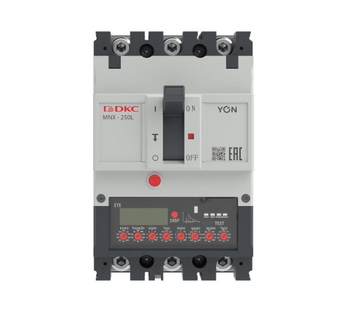 Авт. выкл. YON pro MNX250L 3P 250A 70kA при AC415V расц. ETE  MNX250L3PETE0250  DKC