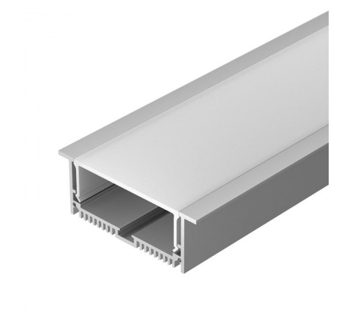 Профиль алюминиевый для светодиодной ленты с экраном SL-LINIA88-F-2500 ANOD+OPAL  020471  Arlight