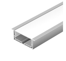 Профиль алюминиевый для светодиодной ленты с экраном SL-LINIA88-F-2500 ANOD+OPAL  020471  Arlight