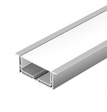 Профиль алюминиевый для светодиодной ленты с экраном SL-LINIA88-F-2500 ANOD+OPAL  020471  Arlight