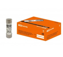 Вставка плавкая ПВЦ-С3 14х51 40А  SQ0729-0020  TDM