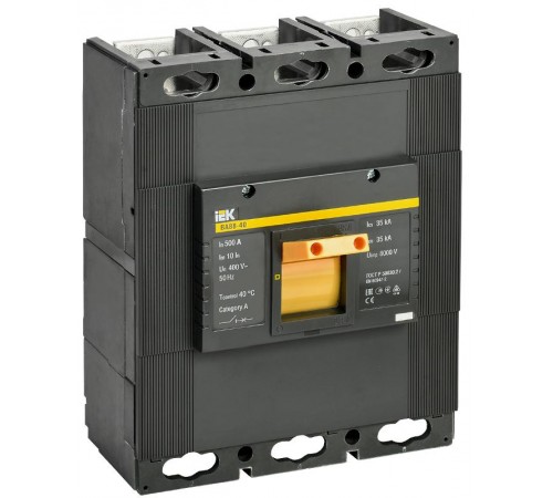 Авт. выкл. ВА88-40  3Р  500А  35кА    SVA50-3-0500  IEK