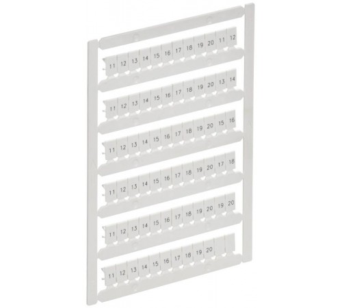 ARMAFIX Маркер для CTS/CP 4мм2 с символами "11-20"  AF-CT10D-M-004-02  IEK (ИЭК)
