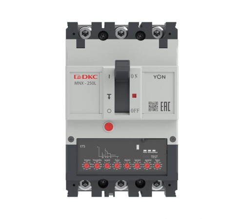 Авт. выкл. YON pro MNX250L 3P 250A 70kA при AC415V расц. ETS  MNX250L3PETS0250  DKC