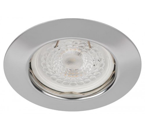 Светильник точечный встраиваемый под лампу ST3 50Вт MR16 хром штампованный  C0043804  ЭРА