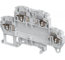 Клемма пруж. D 2,5/5.DE.L. 2.5мм.кв.  1SNA290191R2700  TE